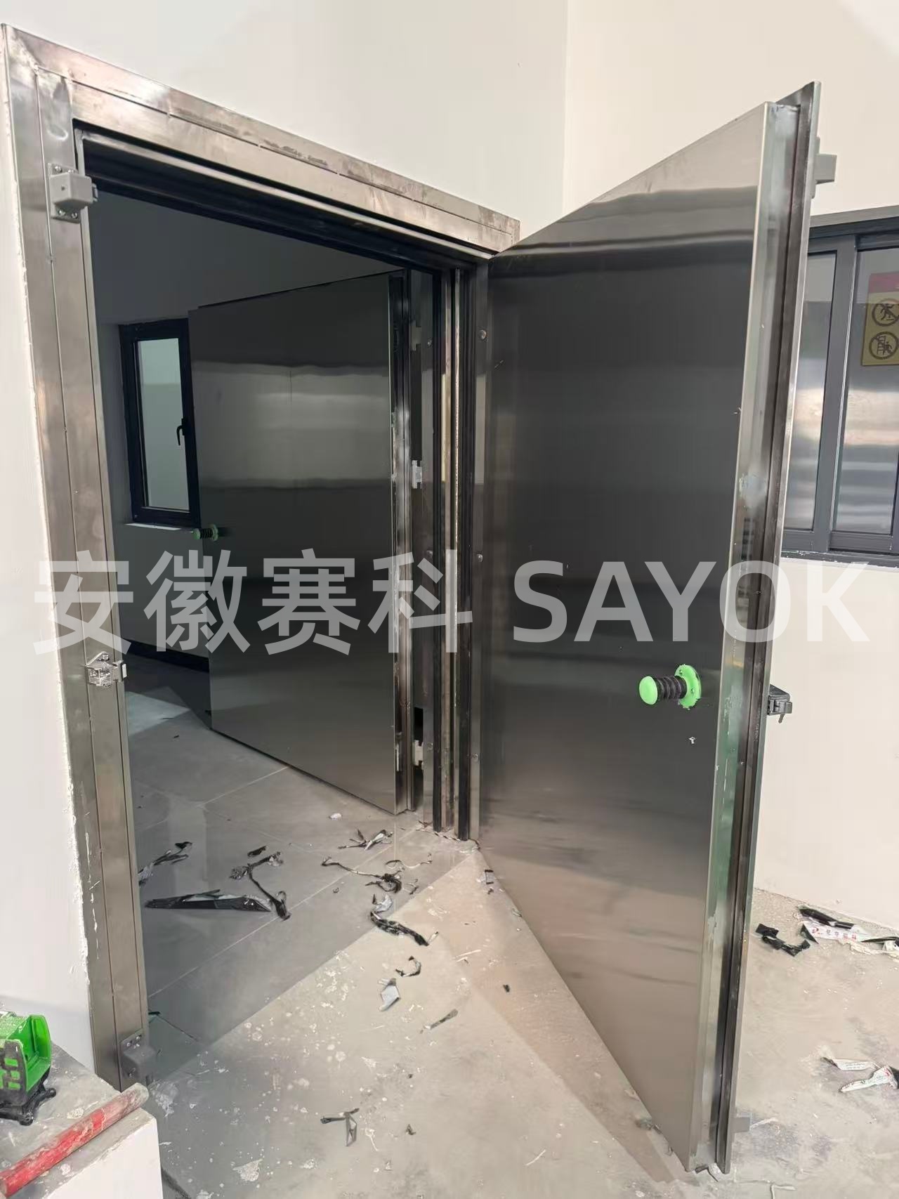 SAYOK赛科 一框双门隔音门，密闭门