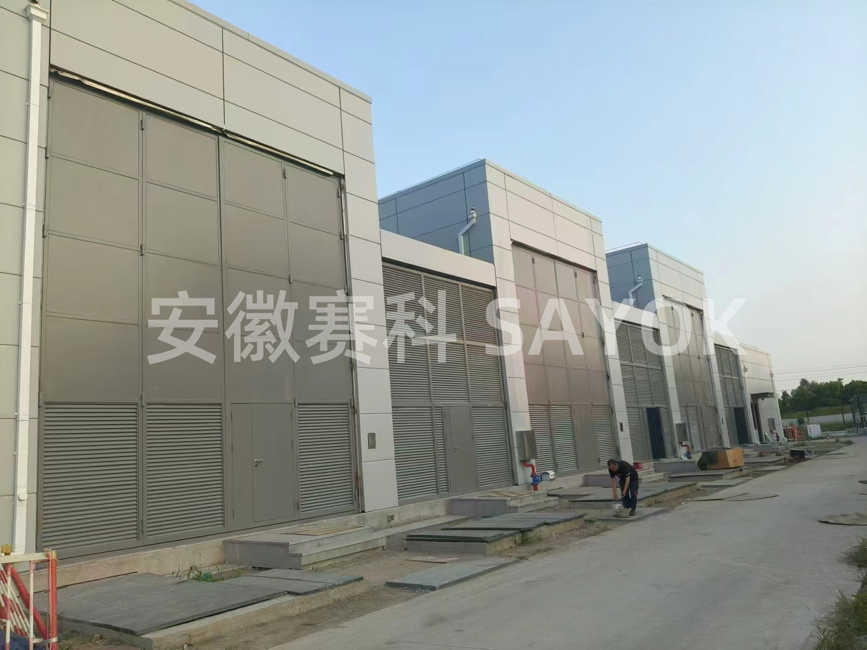 消音主变百叶墙